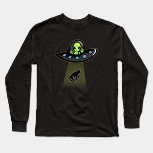 Cat Abduction Long Sleeve T-Shirt